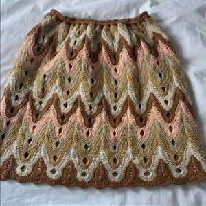 Crochet skirt